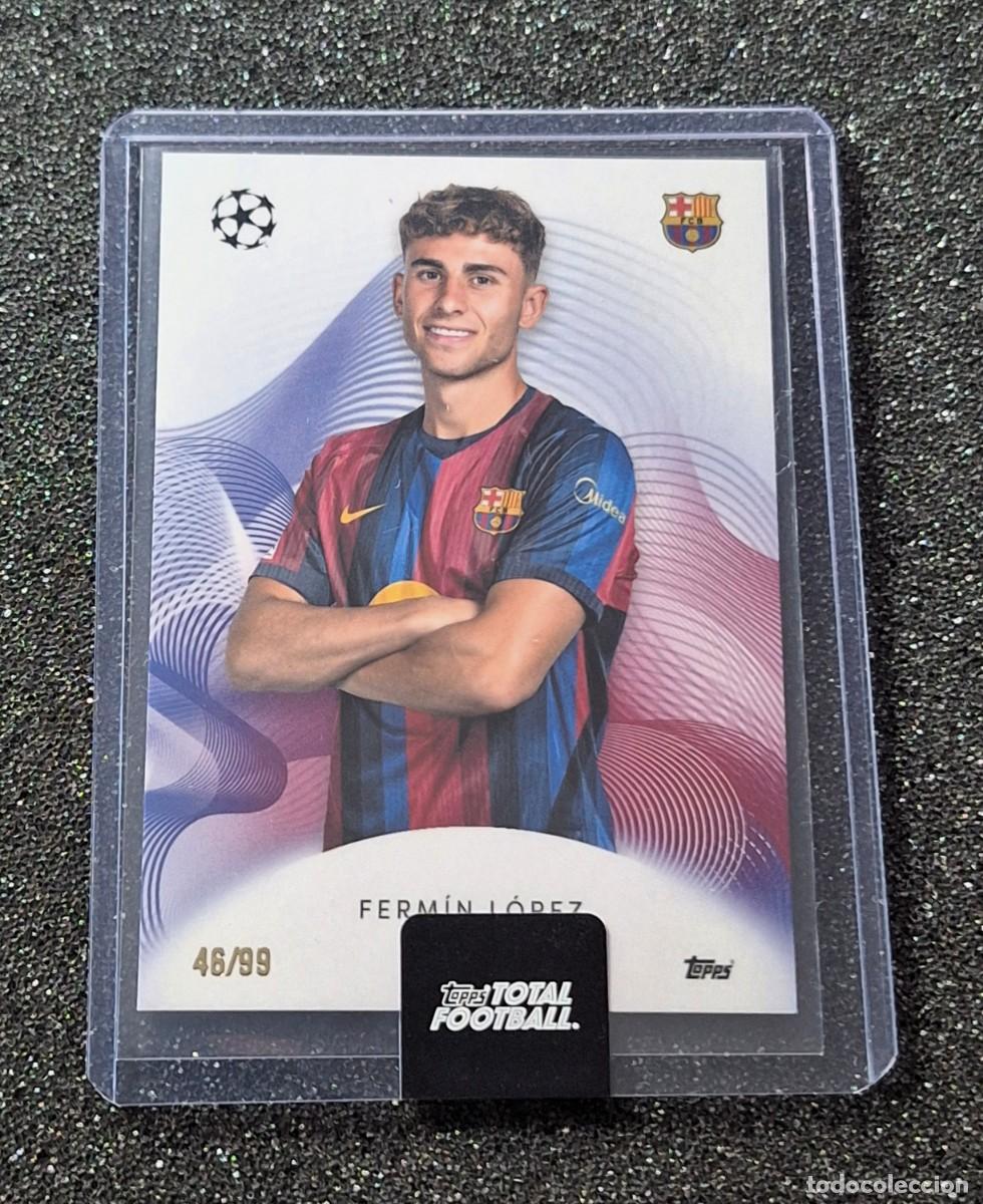 Cromos de f&uacute;tbol: Fermin Lopez Barcelona Topps Total Football 46/99