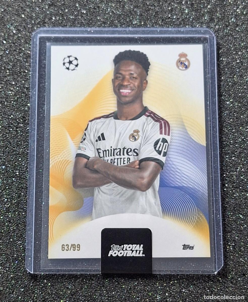 Cromos de f&uacute;tbol: Vinicius Vini Jr. Real Madrid Topps Total Football 63/99