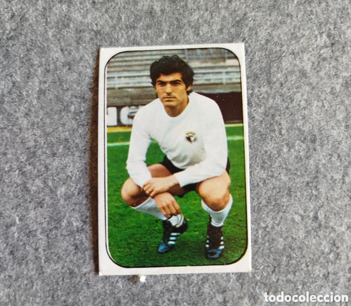 Cromos de f&uacute;tbol: SIN PEGAR G&Oacute;MEZ BURGOS 76 77 1976 1977 EDICIONES ESTE CROMO NUEVO NUNCA PEGADO