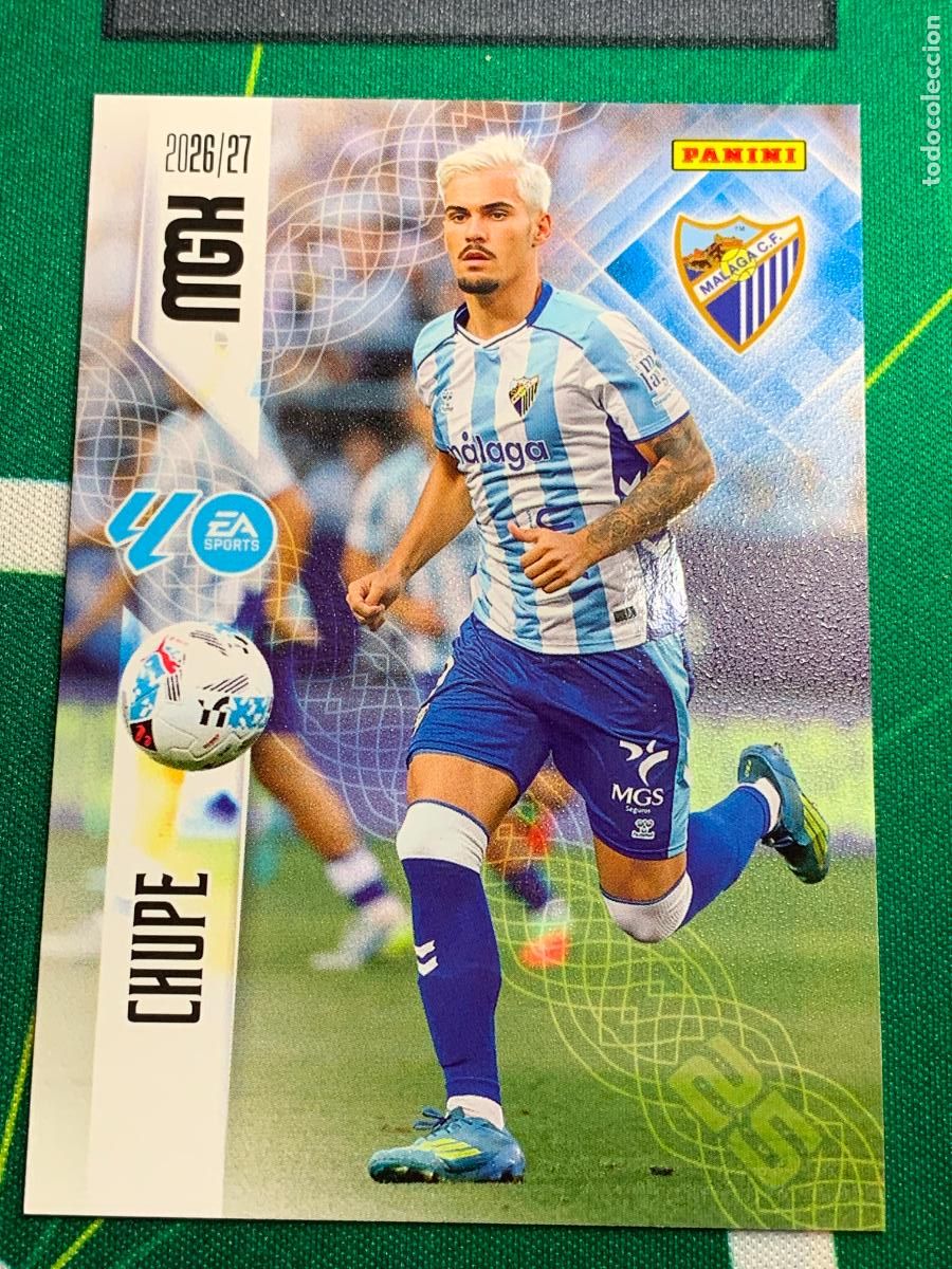 Figurine di Calcio: 252 Chupe M&aacute;laga CF MEGACRACKS 2026 2027 - 26 27 MGK