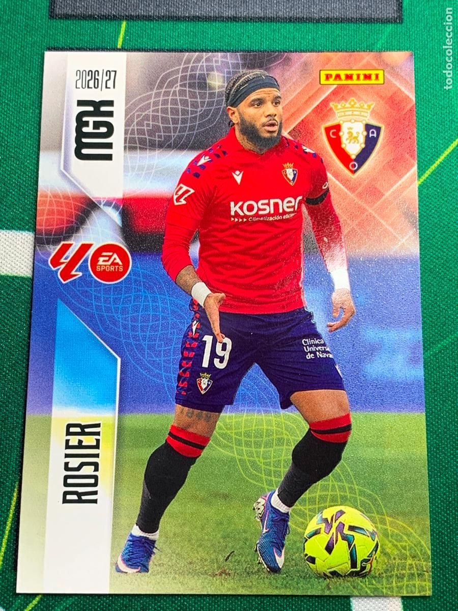 Figurine di Calcio: 256 Rosier CA Osasuna MEGACRACKS 2026 2027 - 26 27 MGK