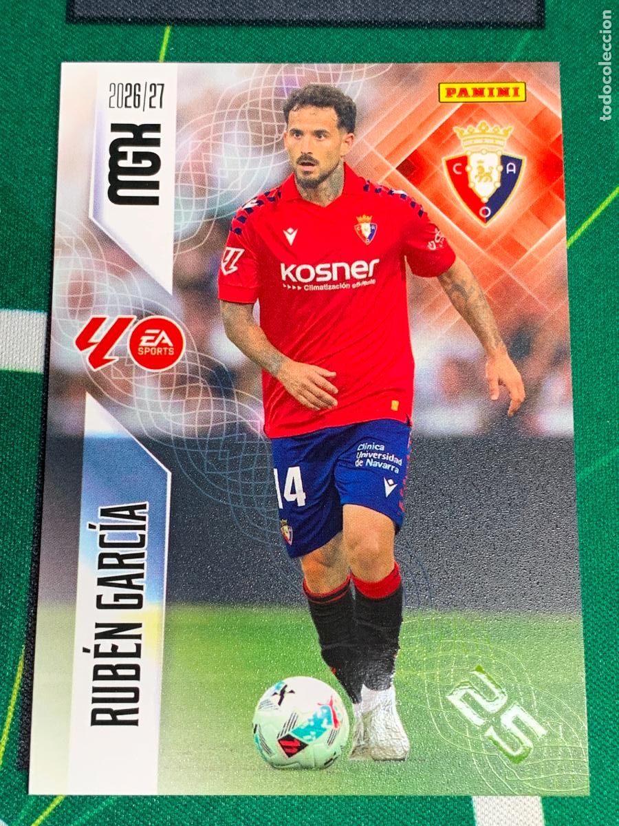 Figurine di Calcio: 265 Rub&eacute;n Garc&iacute;a CA Osasuna MEGACRACKS 2026 2027 - 26 27 MGK