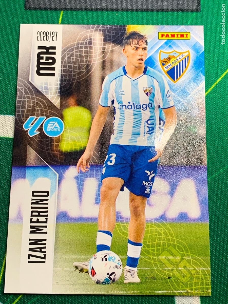 Figurine di Calcio: 244 Izan Merino M&aacute;laga CF MEGACRACKS 2026 2027 - 26 27 MGK