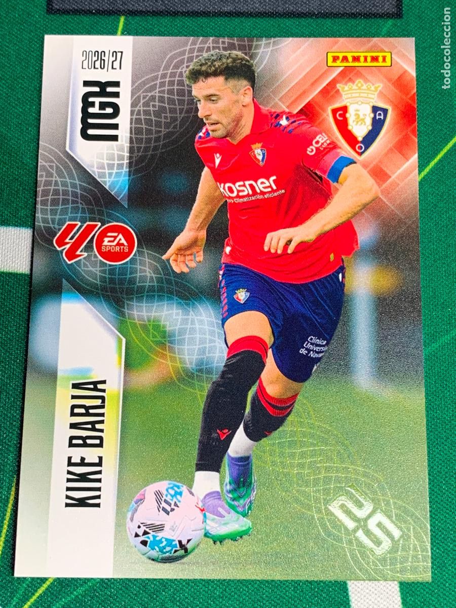 Figurine di Calcio: 268 Kike Barja CA Osasuna MEGACRACKS 2026 2027 - 26 27 MGK