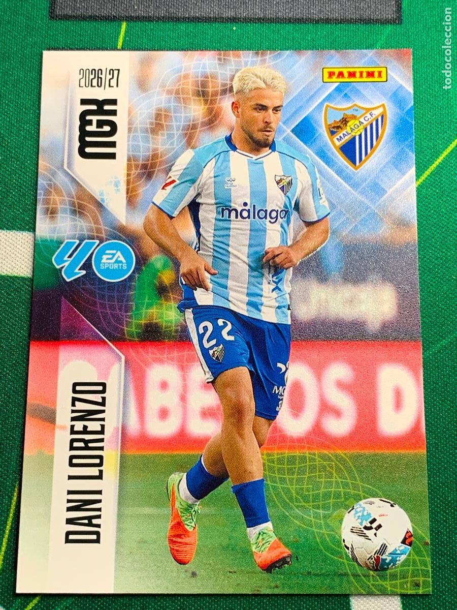 Figurine di Calcio: 245 Dani Lorenzo M&aacute;laga CF MEGACRACKS 2026 2027 - 26 27 MGK