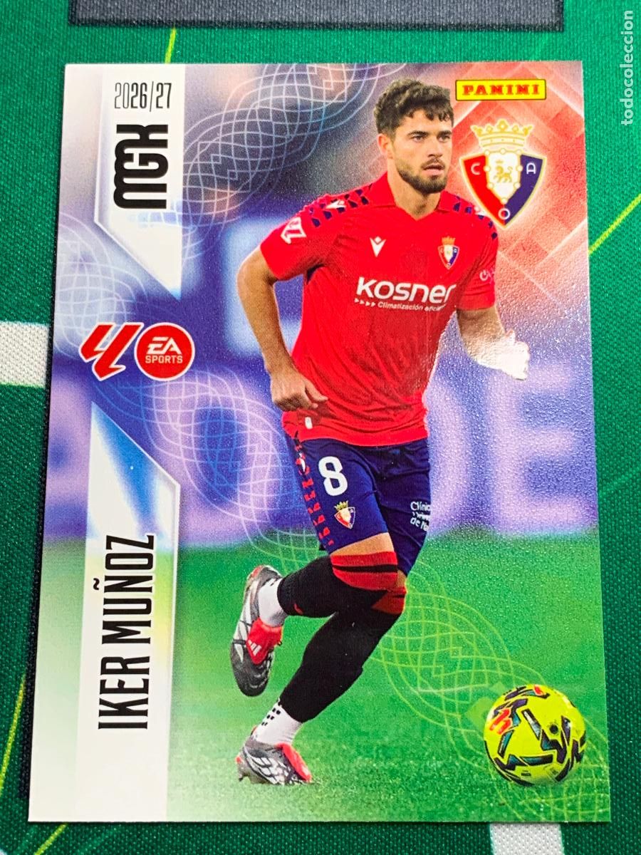 Figurine di Calcio: 261 Iker Mu&ntilde;oz CA Osasuna MEGACRACKS 2026 2027 - 26 27 MGK