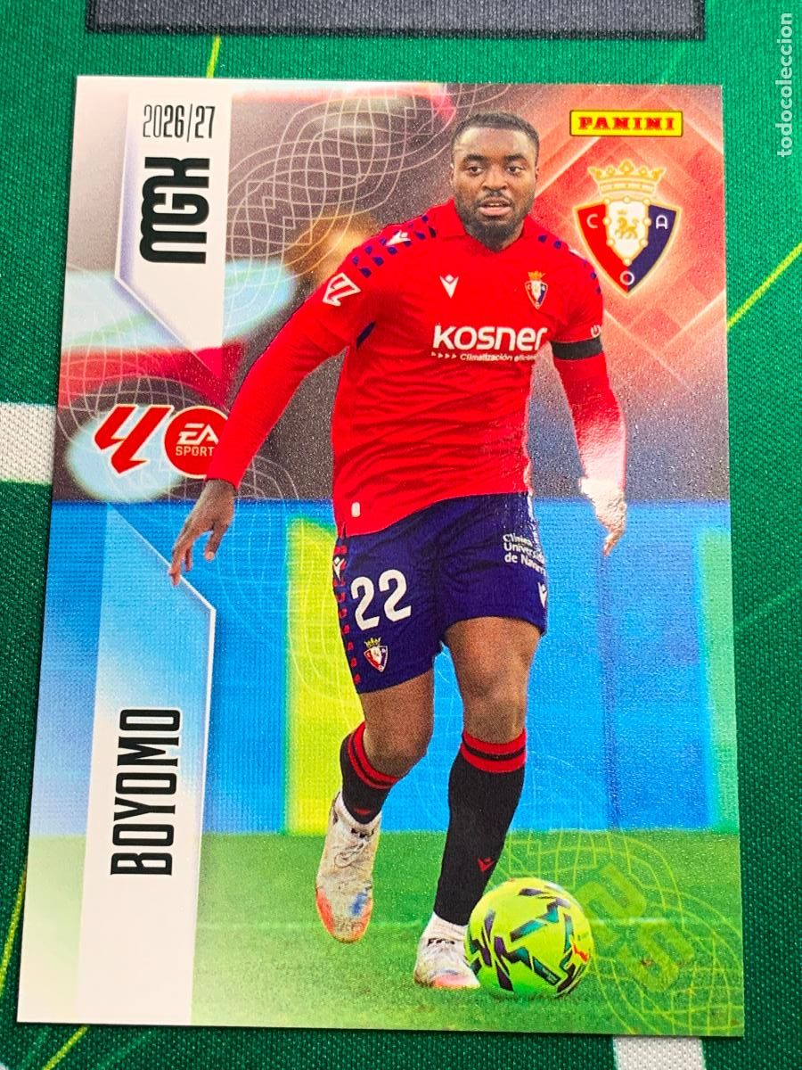Figurine di Calcio: 257 Boyano CA Osasuna MEGACRACKS 2026 2027 - 26 27 MGK