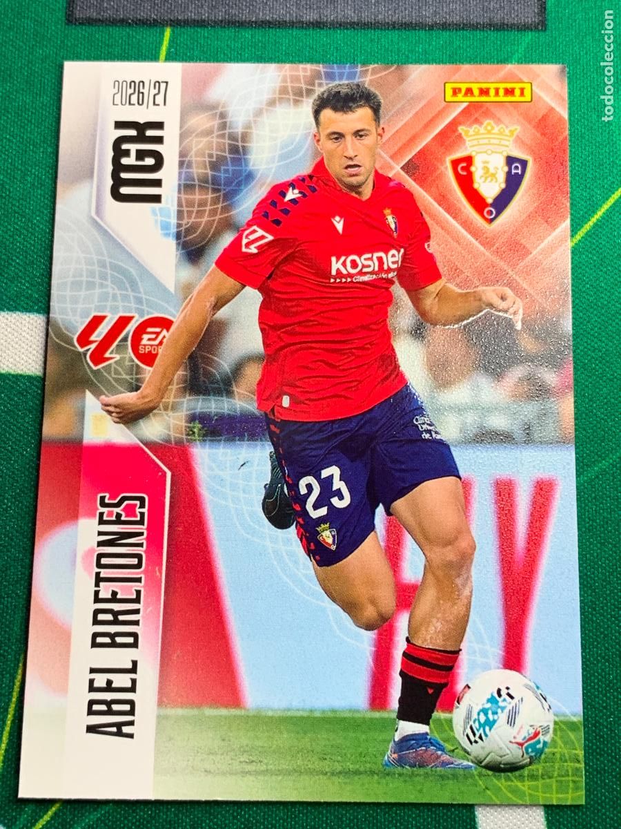 Figurine di Calcio: 260 Abel Bretones CA Osasuna MEGACRACKS 2026 2027 - 26 27 MGK