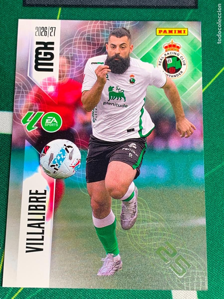 Cromos de f&uacute;tbol: 287 Villalibre Racing de Santander MEGACRACKS 2026 2027 - 26 27 MGK