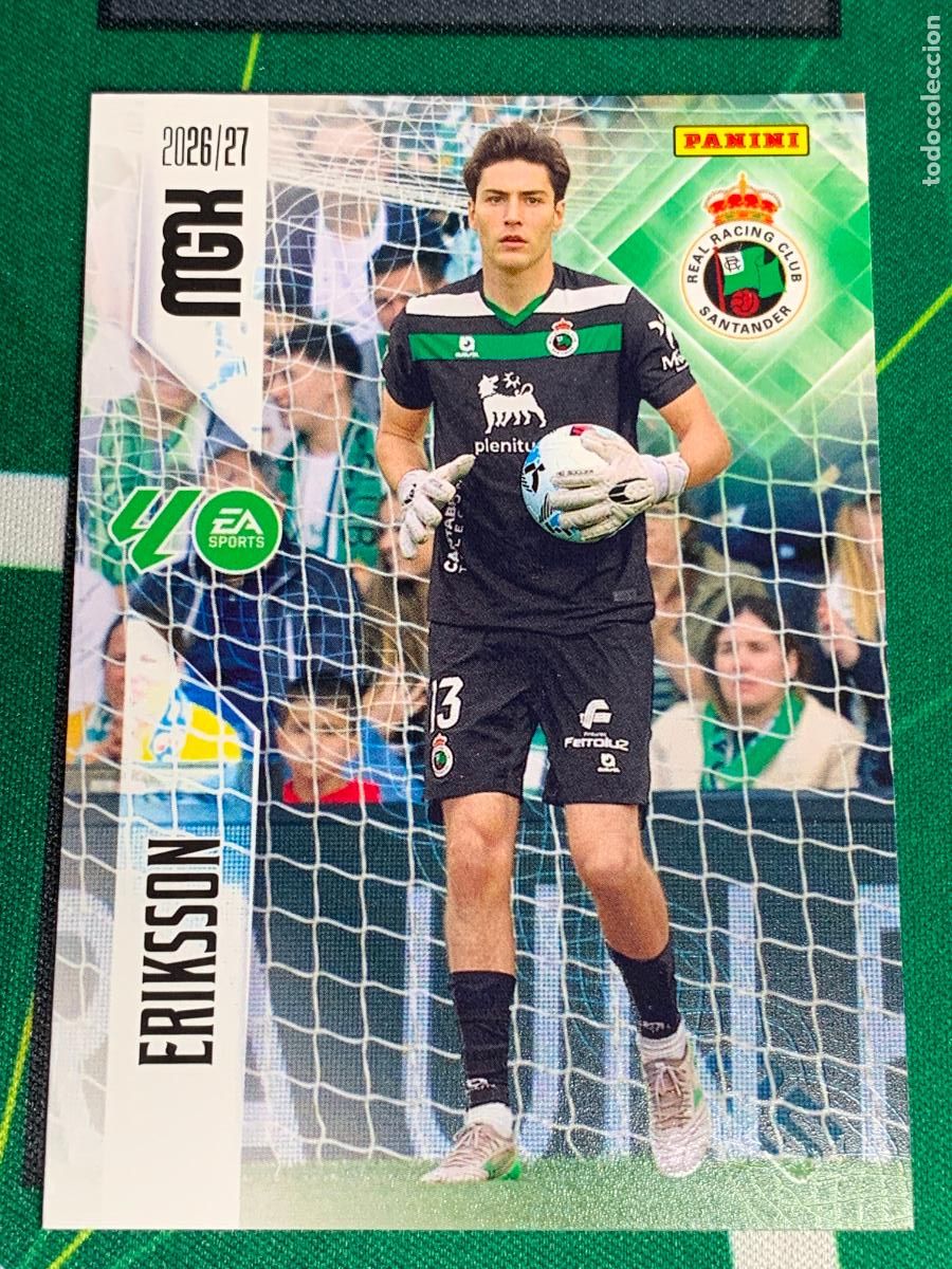 Cromos de f&uacute;tbol: 273 Eriksson Racing de Santander MEGACRACKS 2026 2027 - 26 27 MGK