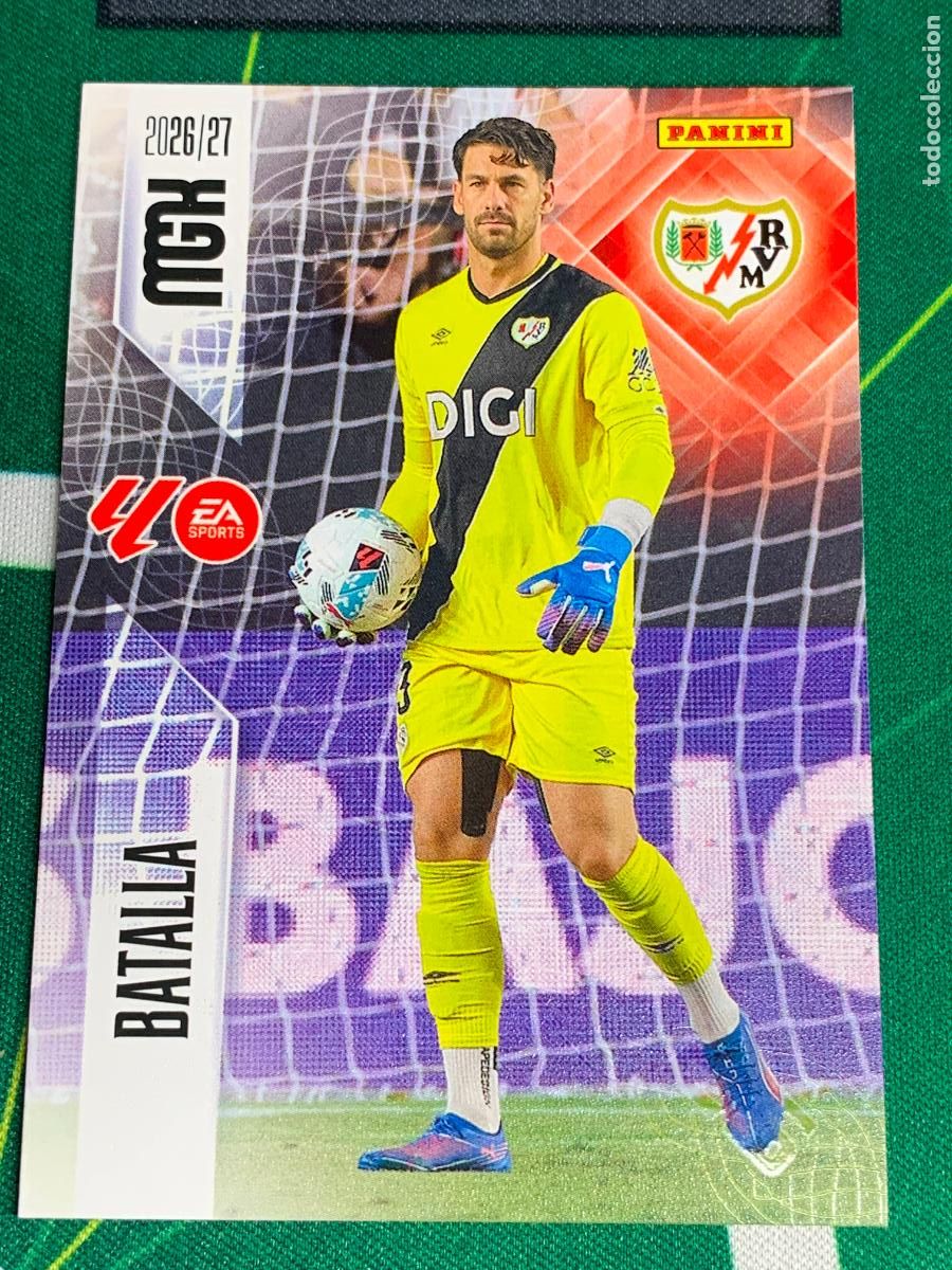 Cromos de f&uacute;tbol: 290 Batalla Rayo Vallecano MEGACRACKS 2026 2027 - 26 27 MGK