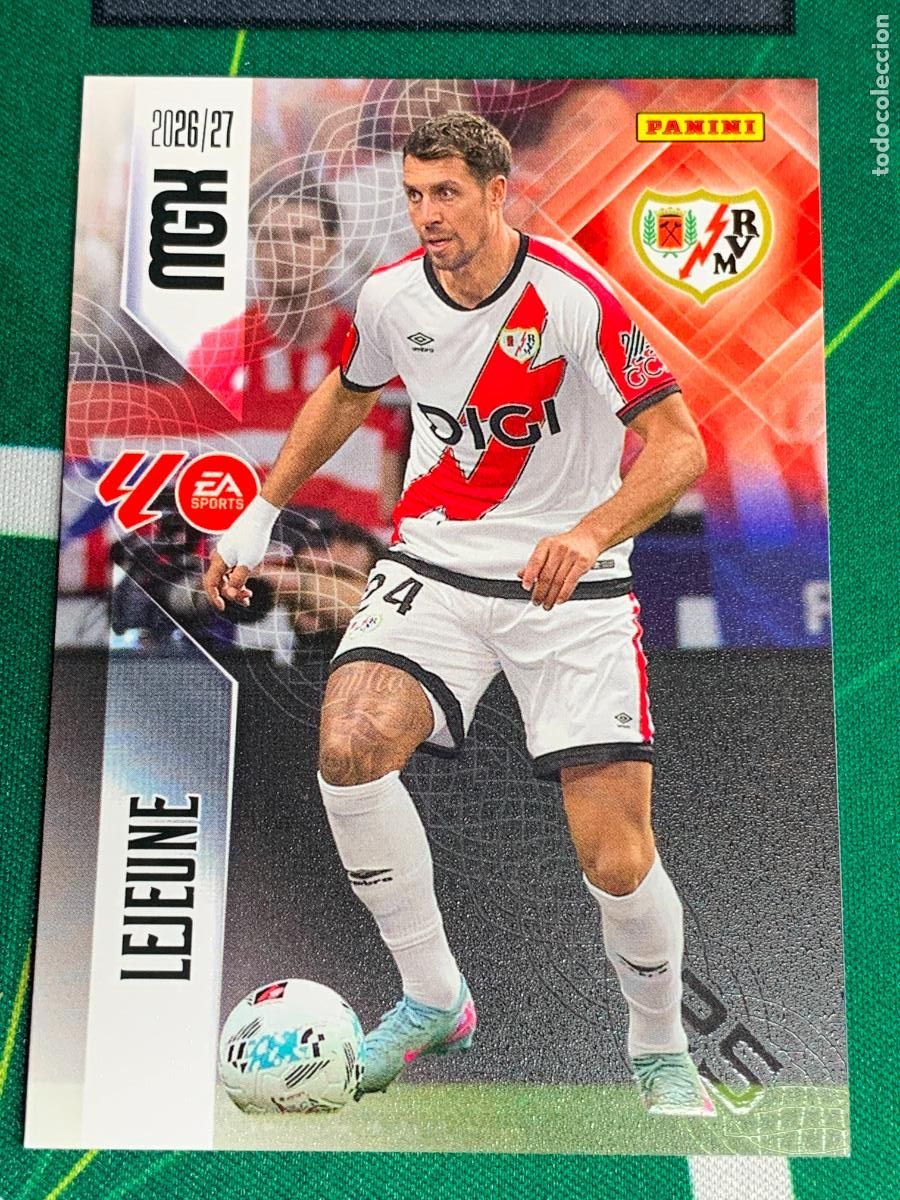 Cromos de f&uacute;tbol: 294 Lejeune Rayo Vallecano MEGACRACKS 2026 2027 - 26 27 MGK