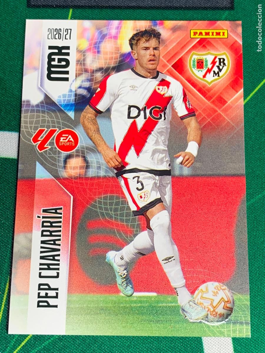 Figurine di Calcio: 297 Pep Chavarr&iacute;a Rayo Vallecano MEGACRACKS 2026 2027 - 26 27 MGK