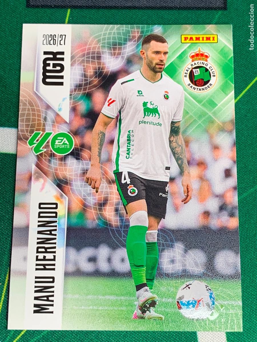 Figurine di Calcio: 278 Manu Hernando Racing de Santander MEGACRACKS 2026 2027 - 26 27 MGK