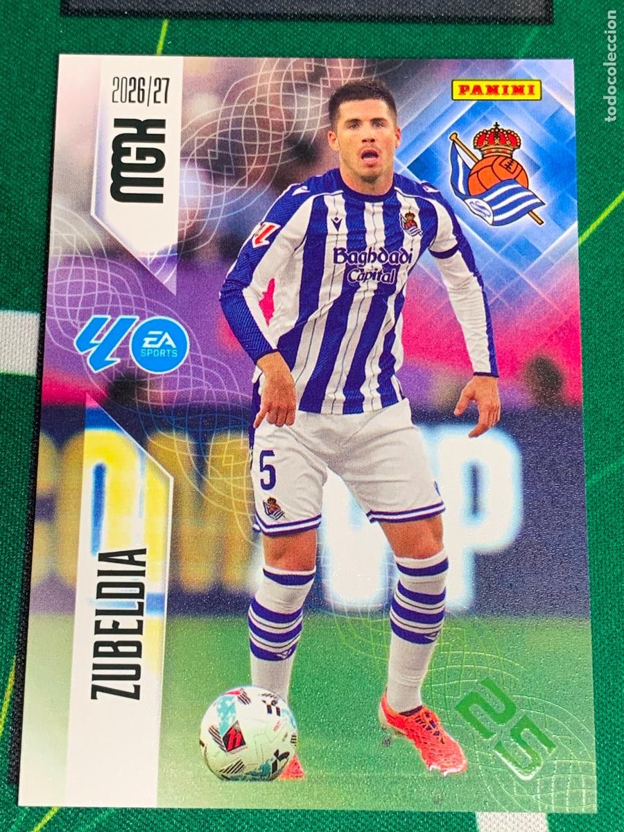 Figurine di Calcio: 312 Zubeldia Real Sociedad MEGACRACKS 2026 2027 - 26 27 MGK