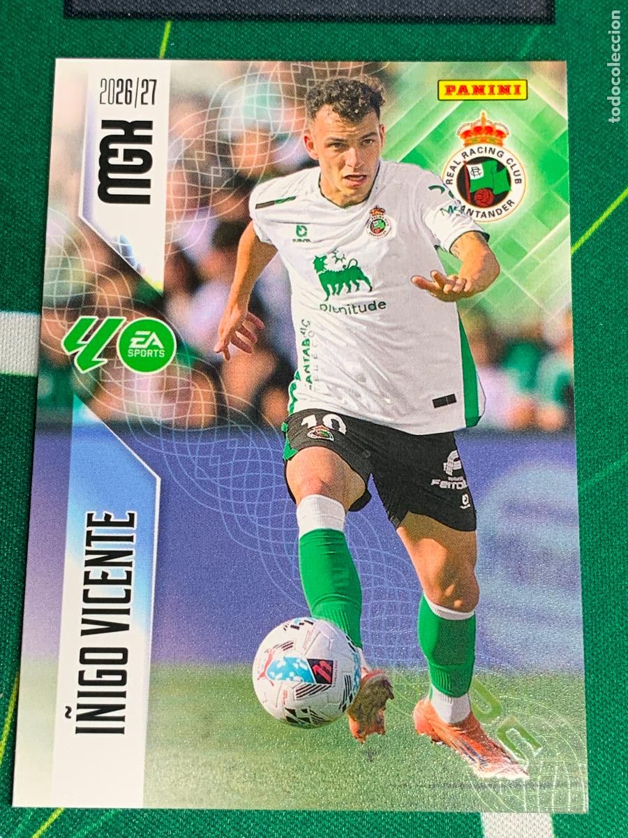 Figurine di Calcio: 288 &Iacute;&ntilde;igo Vicente Racing de Santander MEGACRACKS 2026 2027 - 26 27 MGK