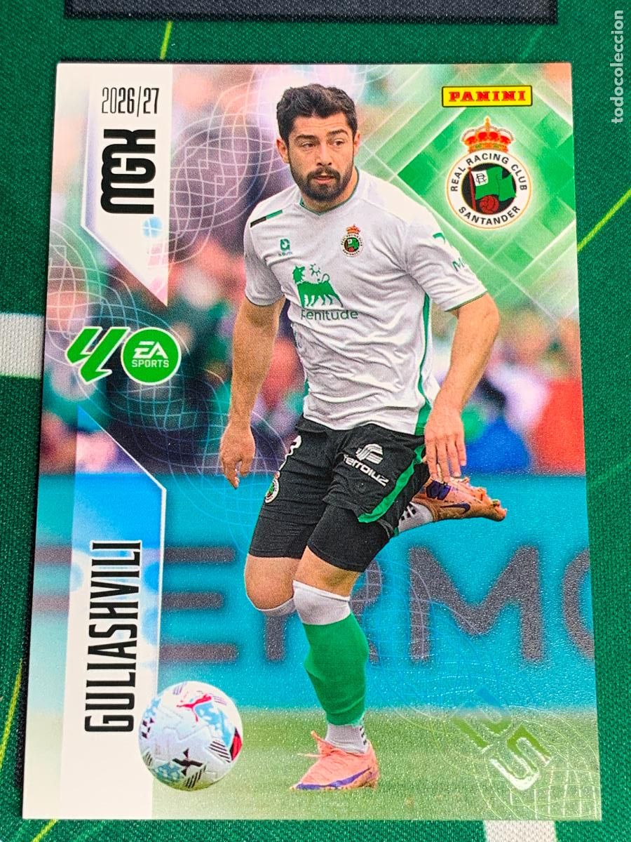 Cromos de Futebol: 286 Guliashvili Racing de Santander MEGACRACKS 2026 2027 - 26 27 MGK