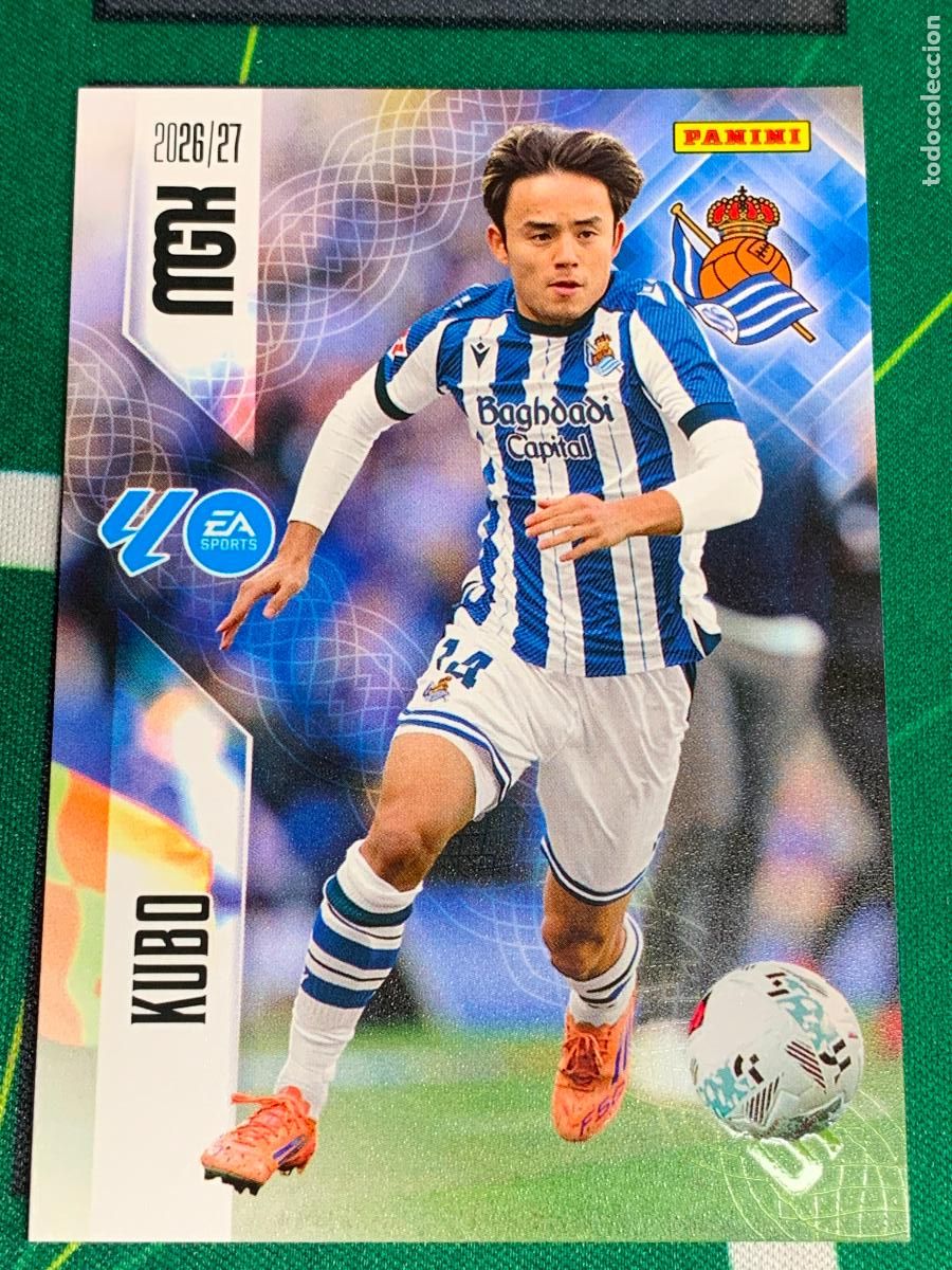 Cromos de Futebol: 323 Kubo Real Sociedad MEGACRACKS 2026 2027 - 26 27 MGK