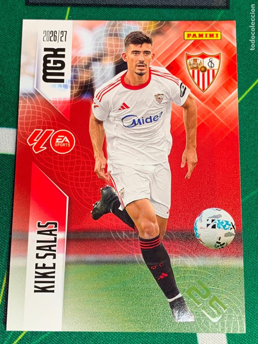 Cromos de Futebol: 330 Kike Salas Sevilla FC MEGACRACKS 2026 2027 - 26 27 MGK