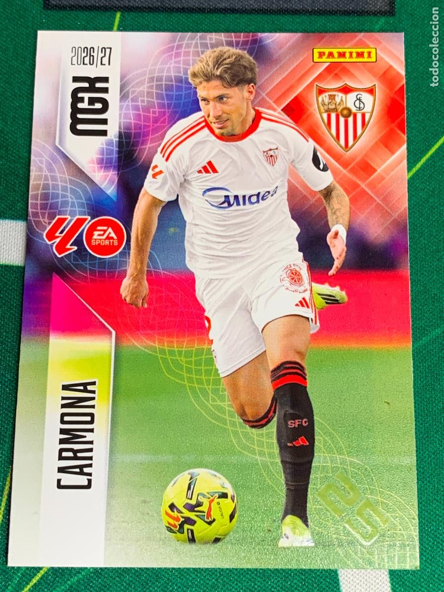 Cromos de Futebol: 328 Carmona Sevilla FC MEGACRACKS 2026 2027 - 26 27 MGK