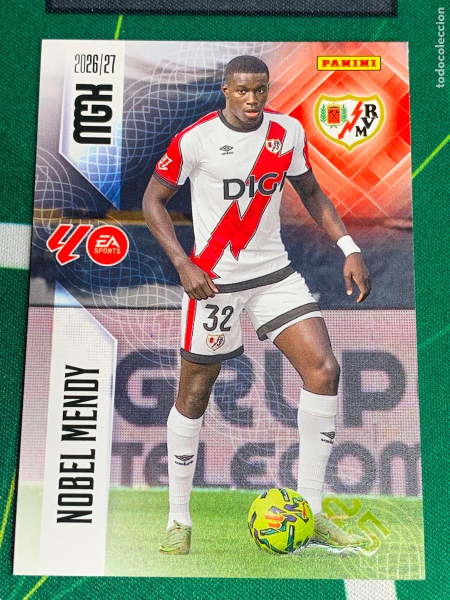 Cromos de Futebol: 295 Nobel Mendy Rayo Vallecano MEGACRACKS 2026 2027 - 26 27 MGK