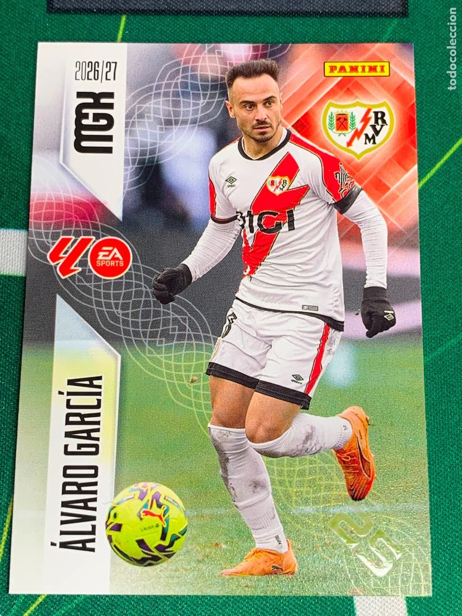 Cromos de Futebol: 303 &Aacute;lvaro Garc&iacute;a Rayo Vallecano MEGACRACKS 2026 2027 - 26 27 MGK