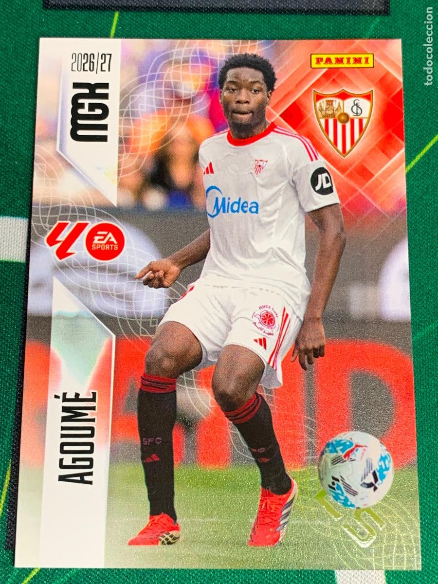 Cromos de Futebol: 335 Agoum&eacute; Sevilla FC MEGACRACKS 2026 2027 - 26 27 MGK