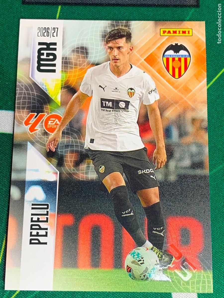 Cromos de f&uacute;tbol: 352 Pepelu Valencia CF MEGACRACKS 2026 2027 - 26 27 MGK