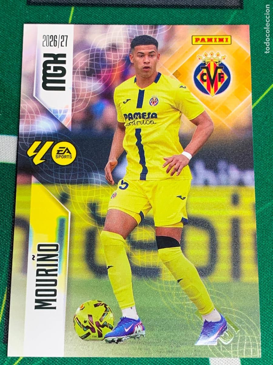 Cromos de f&uacute;tbol: 364 Mouri&ntilde;o Villarreal CF MEGACRACKS 2026 2027 - 26 27 MGK