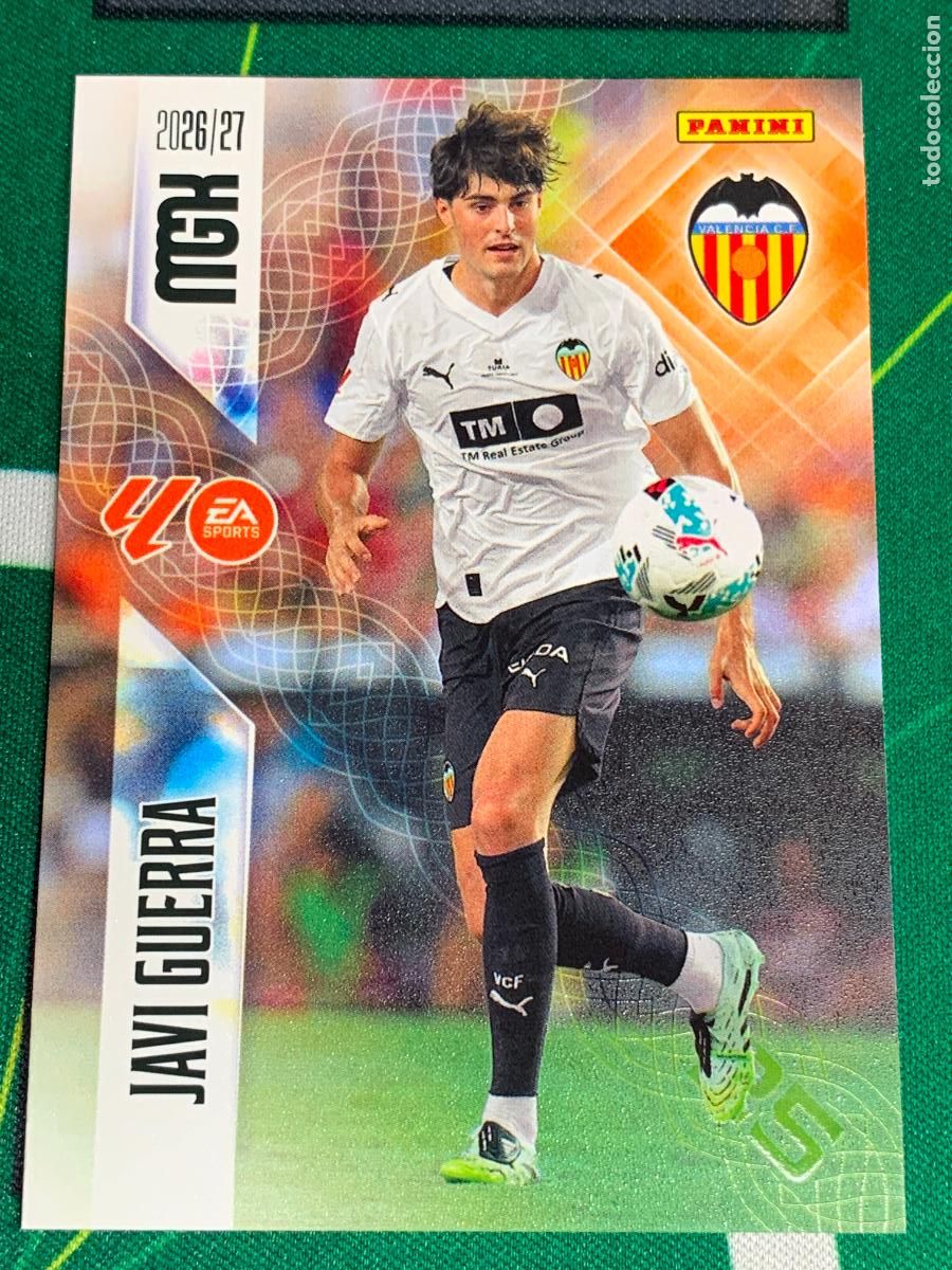 Cromos de f&uacute;tbol: 354 Javi Gerra Valencia CF MEGACRACKS 2026 2027 - 26 27 MGK