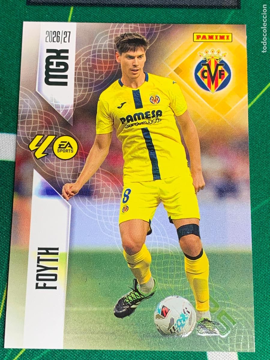 Cromos de f&uacute;tbol: 366 Foyth Villarreal CF MEGACRACKS 2026 2027 - 26 27 MGK