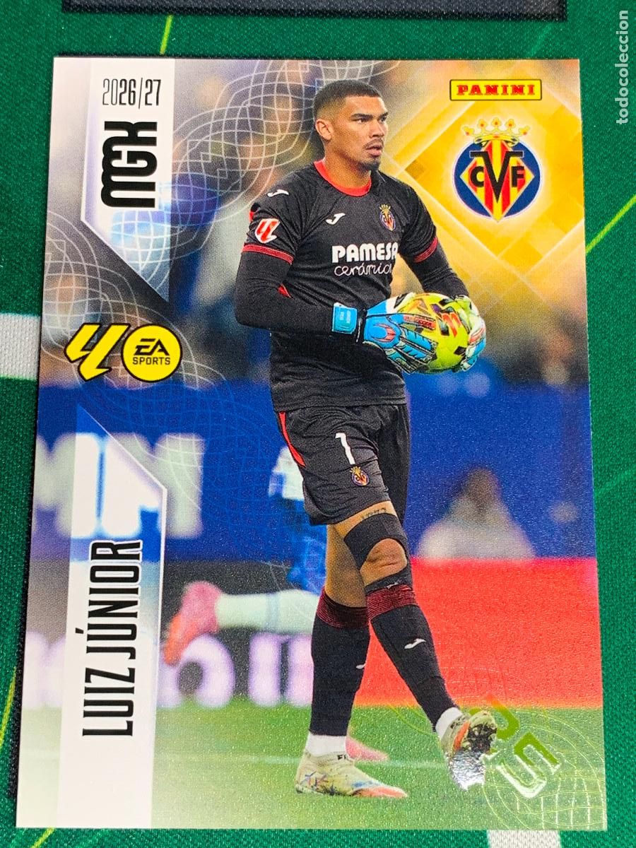 Cromos de f&uacute;tbol: 362 Luiz J&uacute;nior Villarreal CF MEGACRACKS 2026 2027 - 26 27 MGK