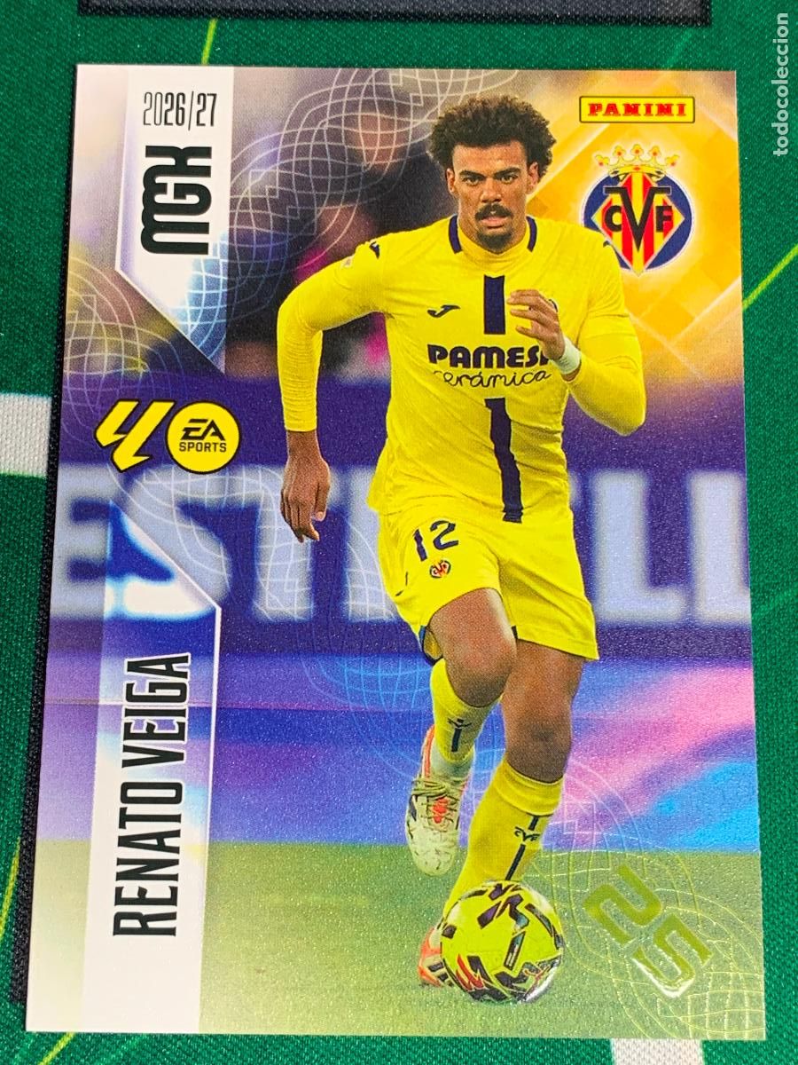 Cromos de f&uacute;tbol: 368 Renato Veiga Villarreal CF MEGACRACKS 2026 2027 - 26 27 MGK
