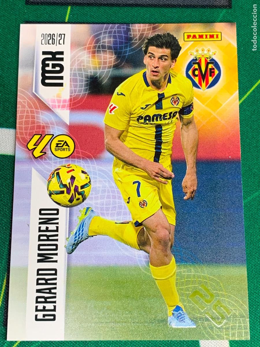 Cromos de f&uacute;tbol: 378 Gerard Moreno Villarreal CF MEGACRACKS 2026 2027 - 26 27 MGK