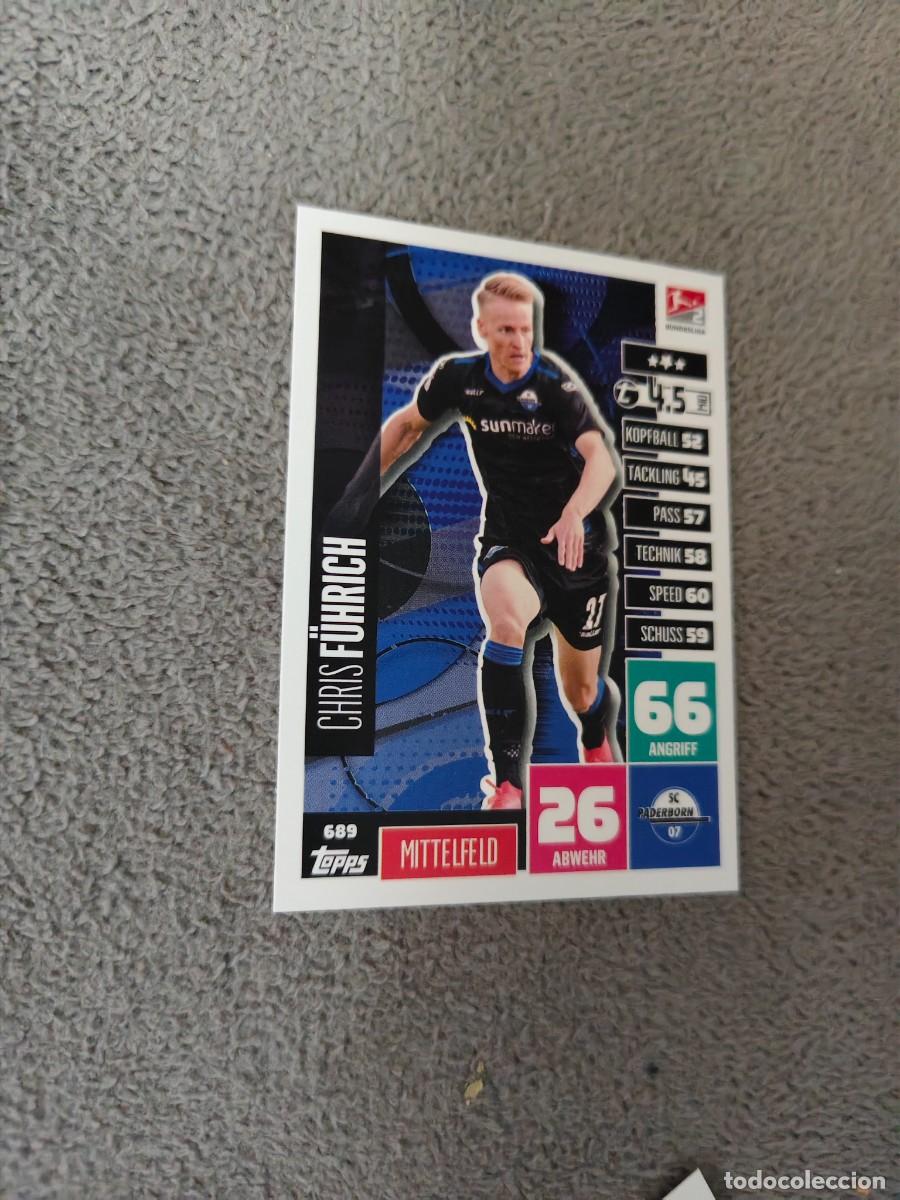 689 Bundesliga 2020 2021 Chris Führich Sc Paderborn 2 Match Attax Extra 20 21 Topps Aba