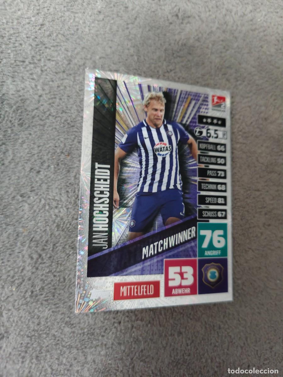 605 Bundesliga 2020 2021 Lucas Tousart Hertha Bsc Matchwinner Match Attax Extra 20 21 Topps Aba