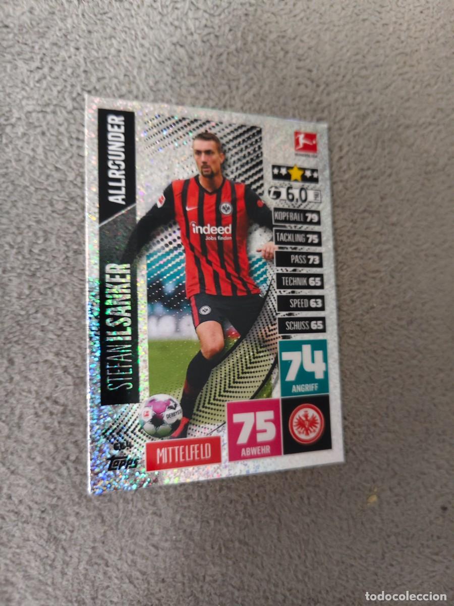 664 Bundesliga 2020 2021 Ilsanker Eintracht Frankfurt Allrounder Match Attax Extra 20 21 Topps Aba