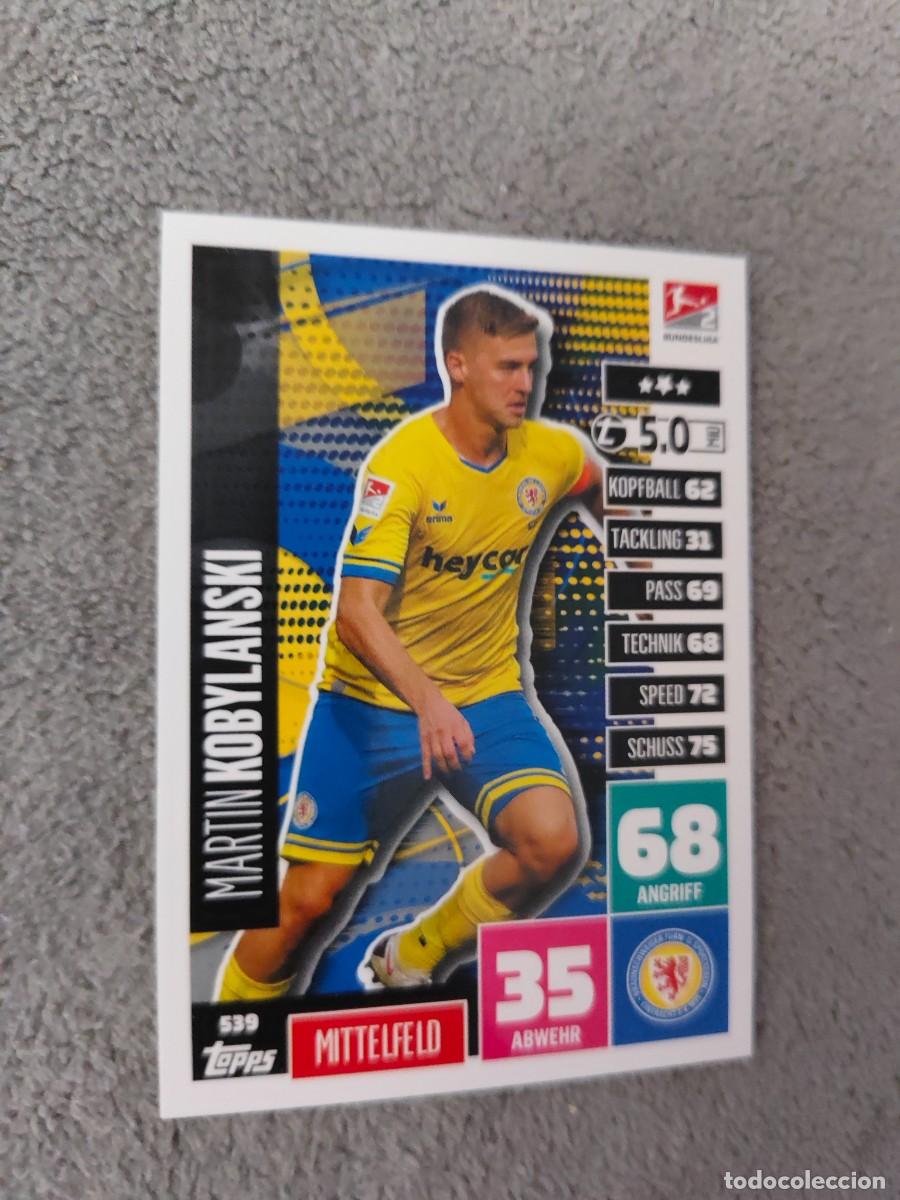 539 Bundesliga 2020 2021 Martin Kobylanski Braunschweig 2. Match Attax Extra 20 21 Topps Aba