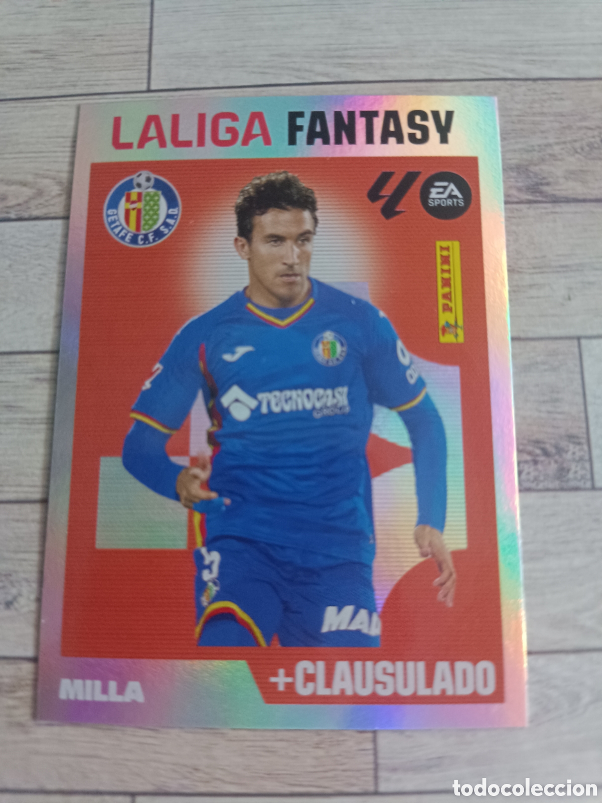 Cartes &agrave; collectionner de Football: 6 LUIS MILLA GETAFE LA LIGA FANTASY + CLAUSULADO LIGA ESTE 2026 2027 PANINI 26 27