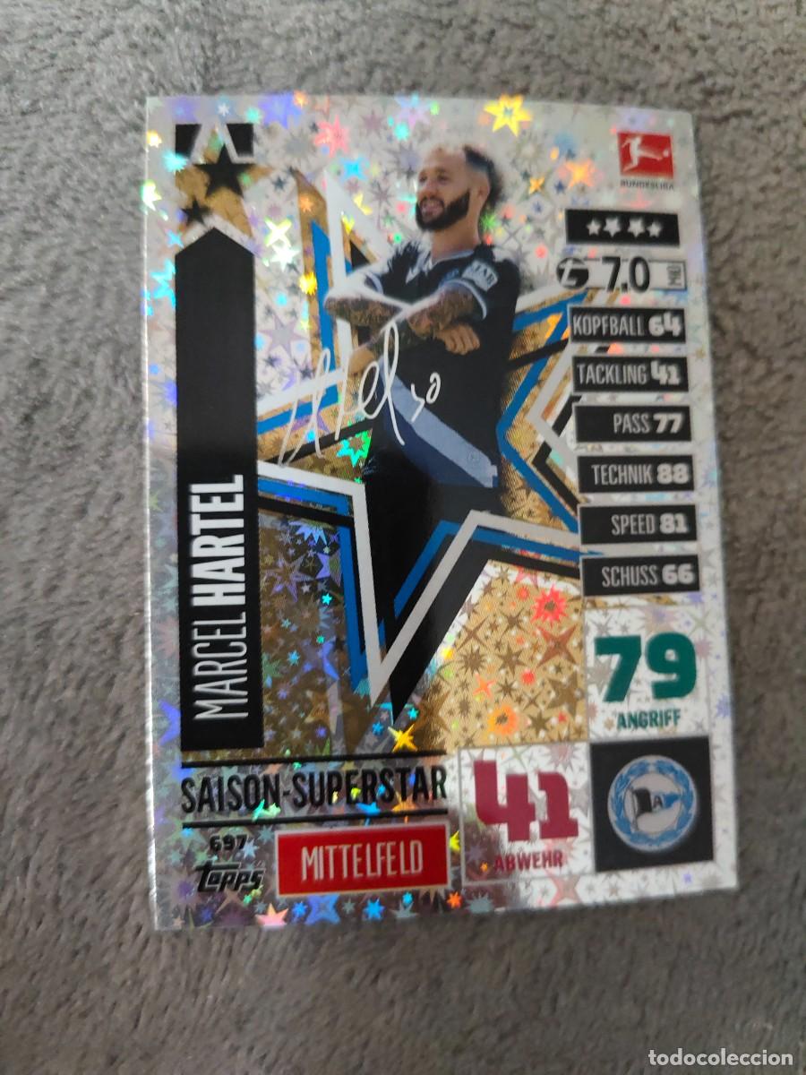 Cromos de f&uacute;tbol: 697 BUNDESLIGA 2020 2021 HARTEL BIELEFELD SAISON-SUPERSTARS MATCH ATTAX EXTRA 20 21 TOPPS ABA