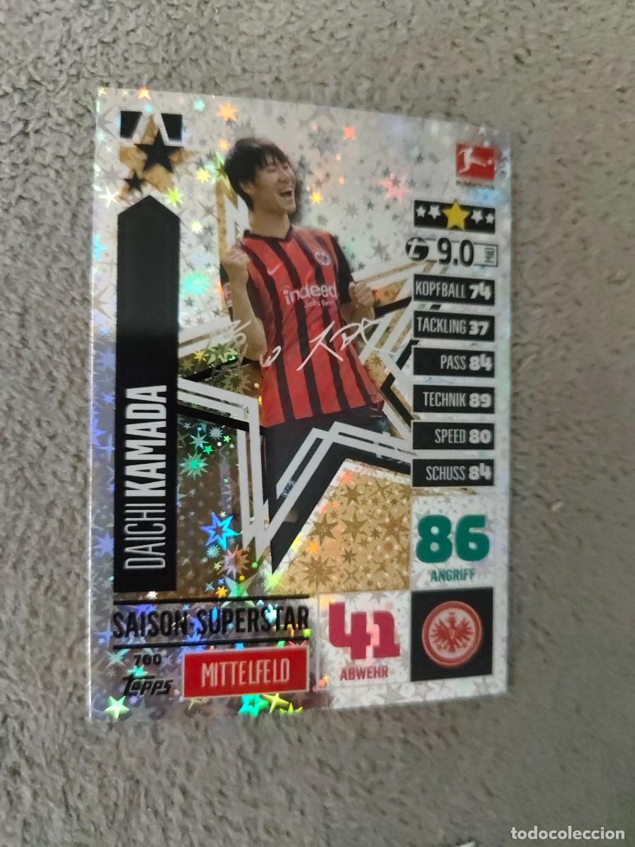Cromos de f&uacute;tbol: 700 BUNDESLIGA 2020 2021 KAMADA EINTRACHT SAISON-SUPERSTARS MATCH ATTAX EXTRA 20 21 TOPPS ABA
