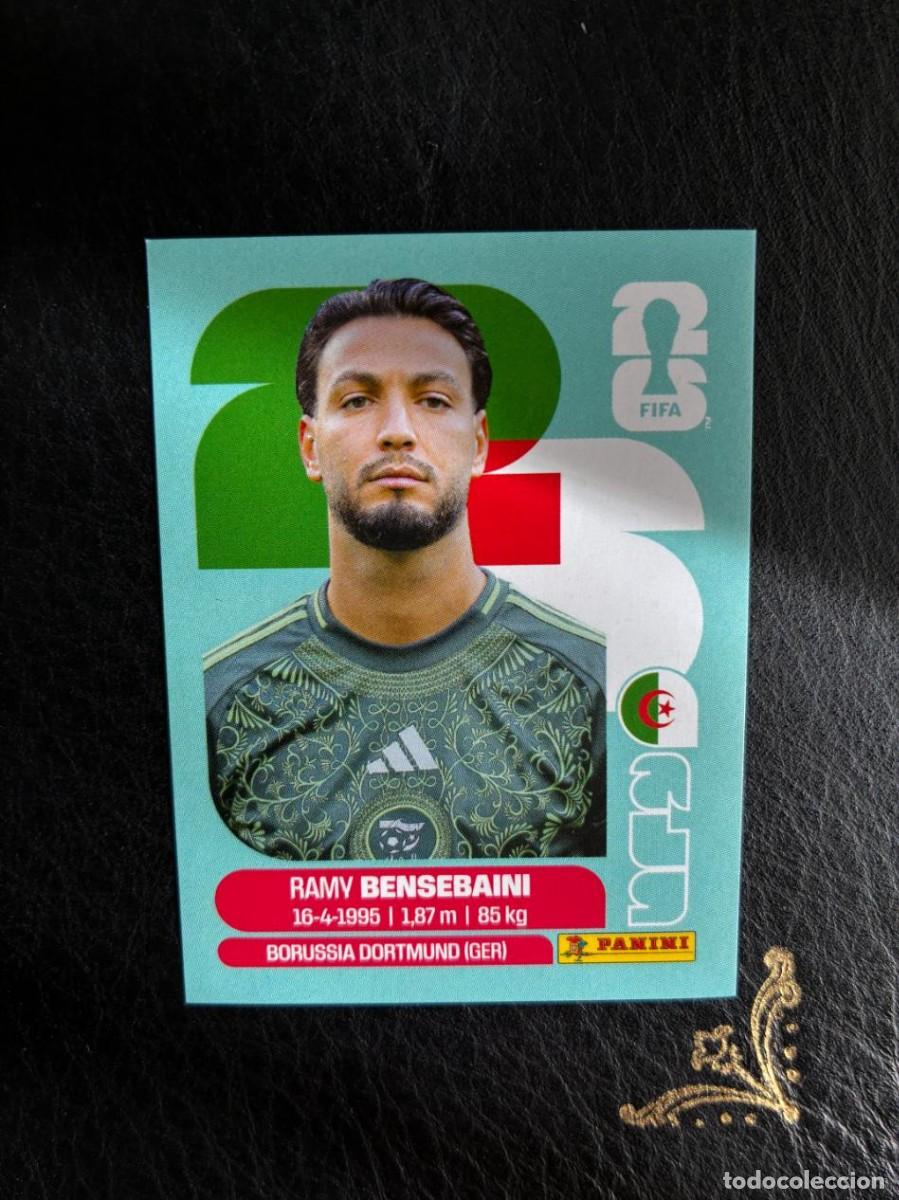 Cromos de f&uacute;tbol: ALG 3 RAMY BENSEBAINI ALG3 ARGELIA FIFA WORLD CUP MUNDIAL 2026 26 PANINI