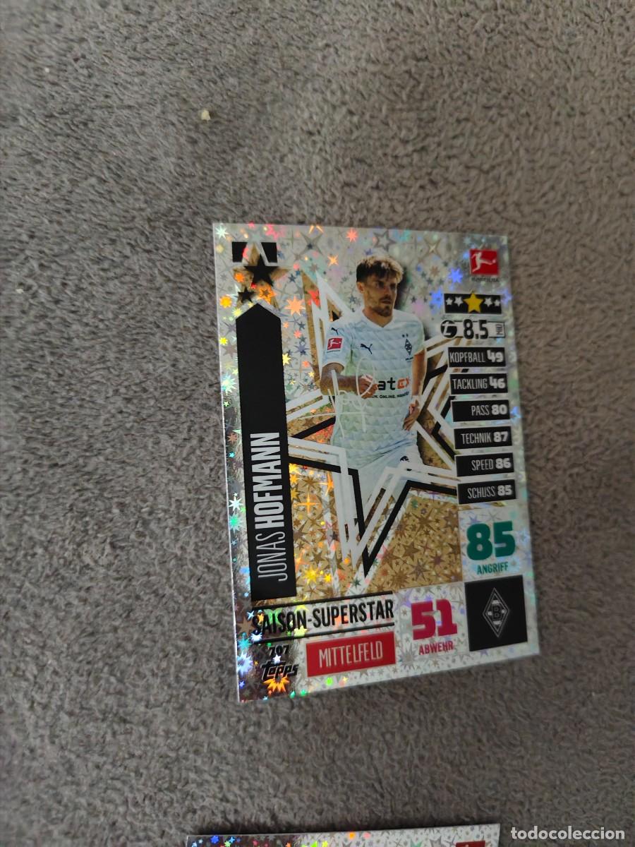 Cromos de f&uacute;tbol: 707 BUNDESLIGA 2020 2021 HOFMANN M&Ouml;NCHENGLADBACH SAISON-SUPERSTARS MATCH ATTAX EXTRA 20 21 TOPPS ABA