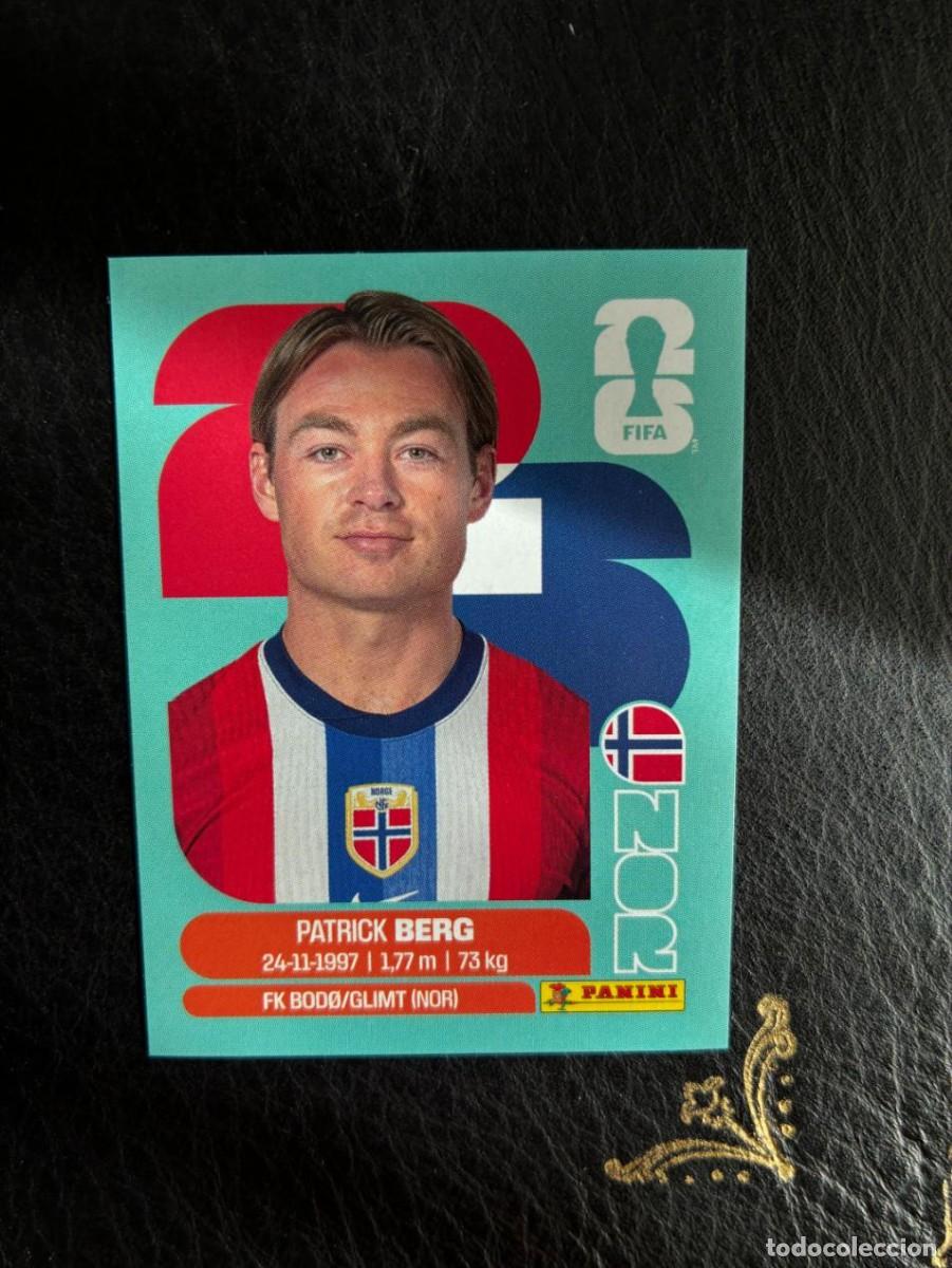 Cromos de f&uacute;tbol: NOR 14 PATRICK BERG NOR14 NORUEGA FIFA WORLD CUP MUNDIAL 2026 26 PANINI