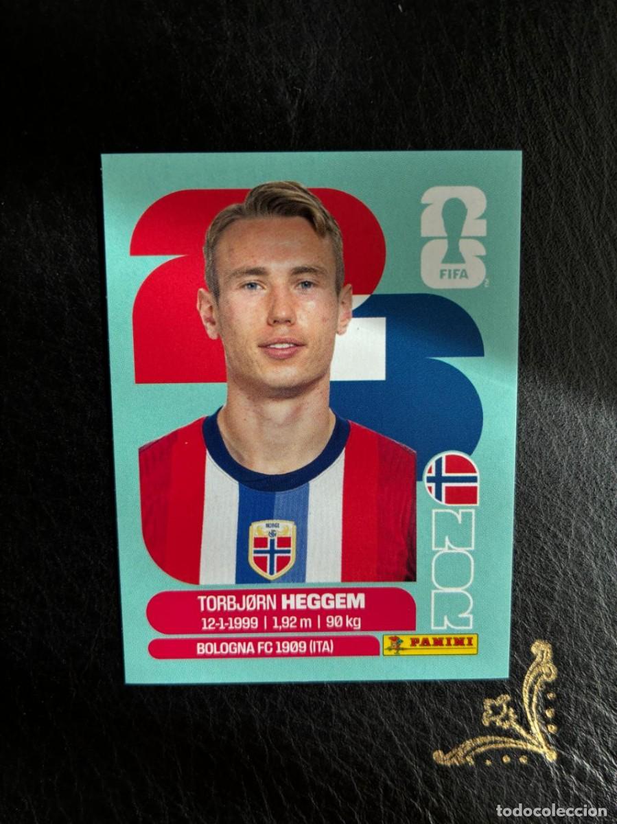 Cromos de f&uacute;tbol: NOR 8 TORBJORN HEGGEM NOR8 NORUEGA FIFA WORLD CUP MUNDIAL 2026 26 PANINI