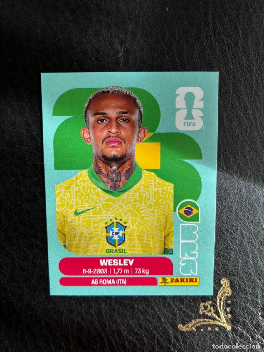 Football Stickers: BRA 8 WESLEY BRA8 BRASIL FIFA WORLD CUP MUNDIAL 2026 26 PANINI