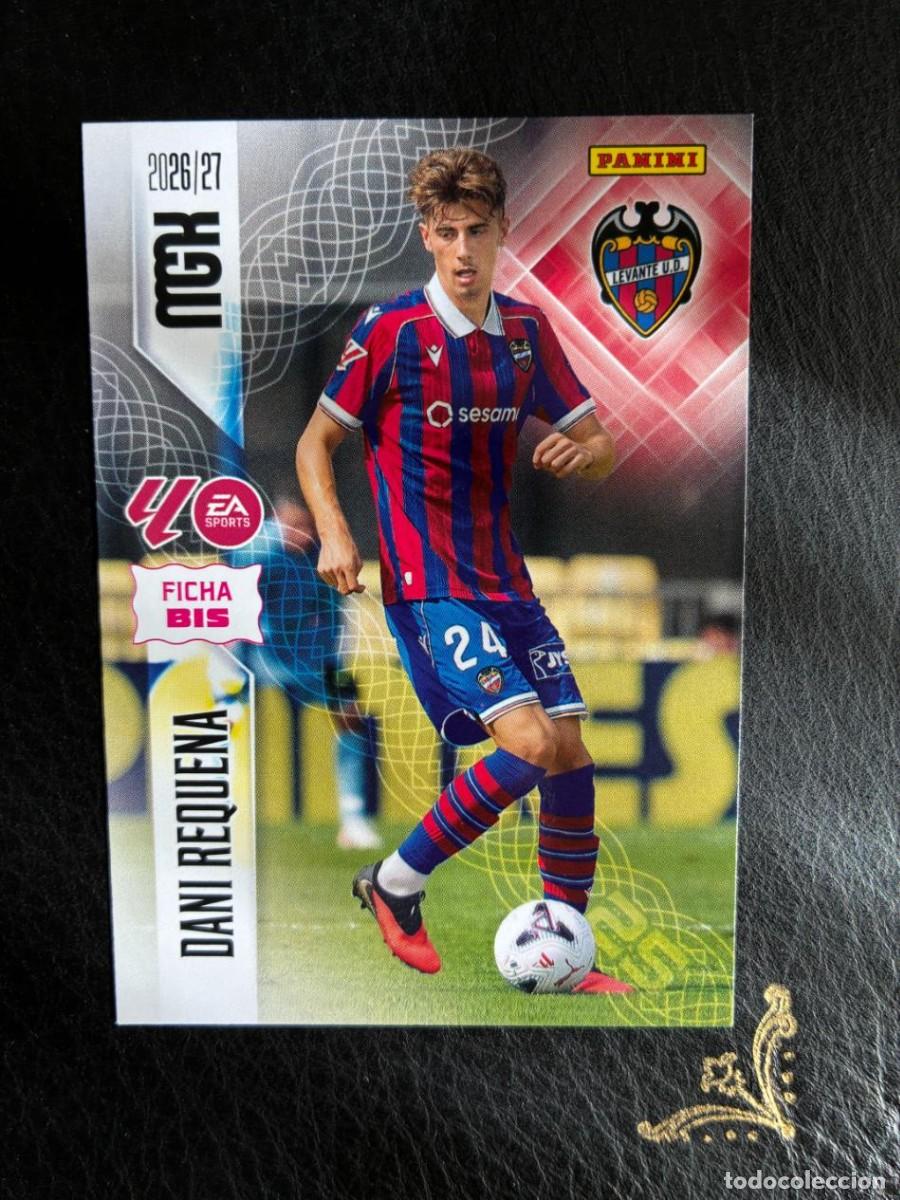 Fu&szlig;ball-Sticker: 208 BIS DANI REQUENA 208BIS LEVANTE 2&ordm; 2&ordf; 2 EDICION MEGACRACKS MGK 2026 2027 26 27 PANINI