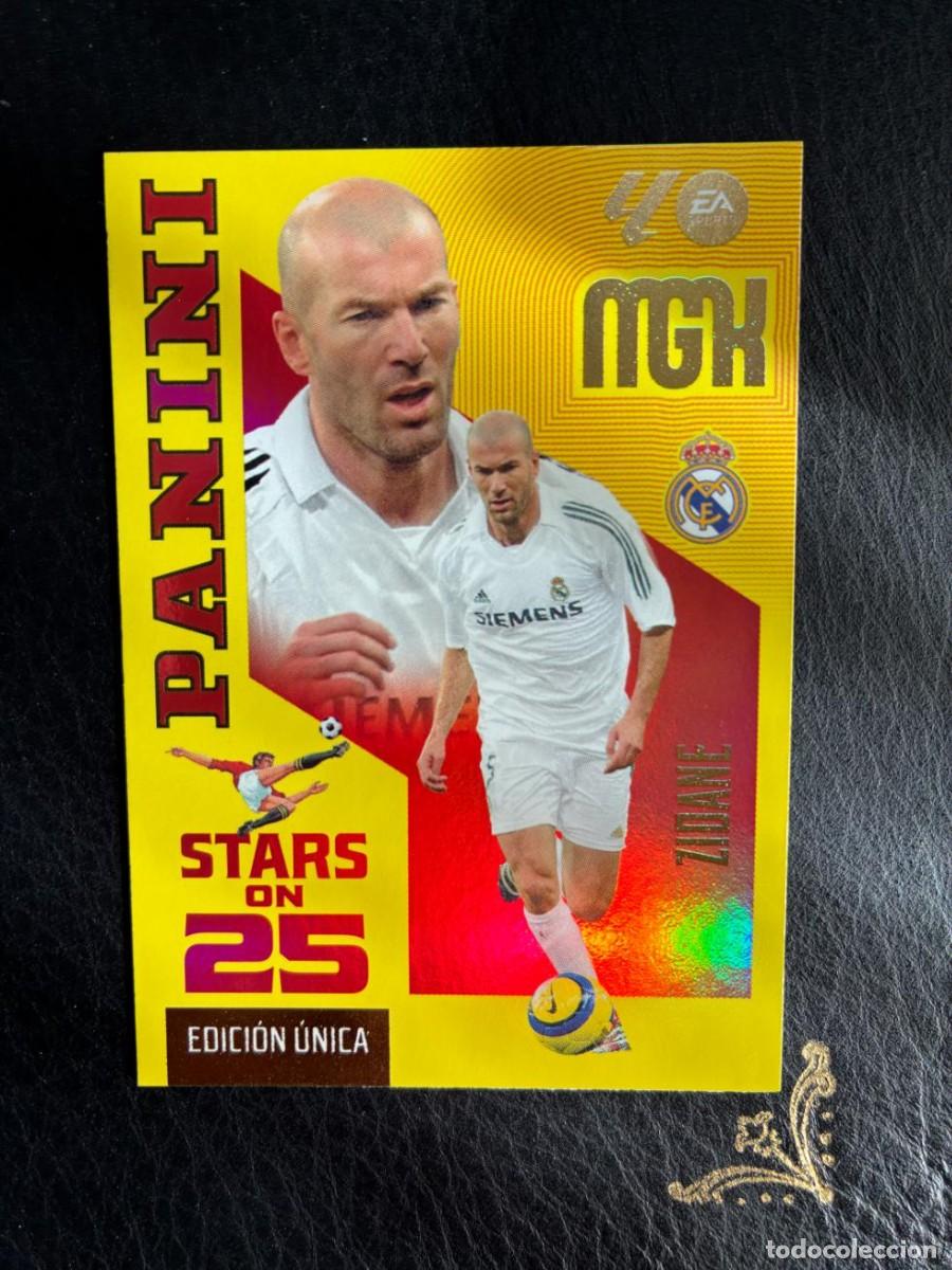Fu&szlig;ball-Sticker: 430 ZIDANE STARS ON 25 REAL MADRID MEGACRACKS MGK 2026 2027 26 27 PANINI