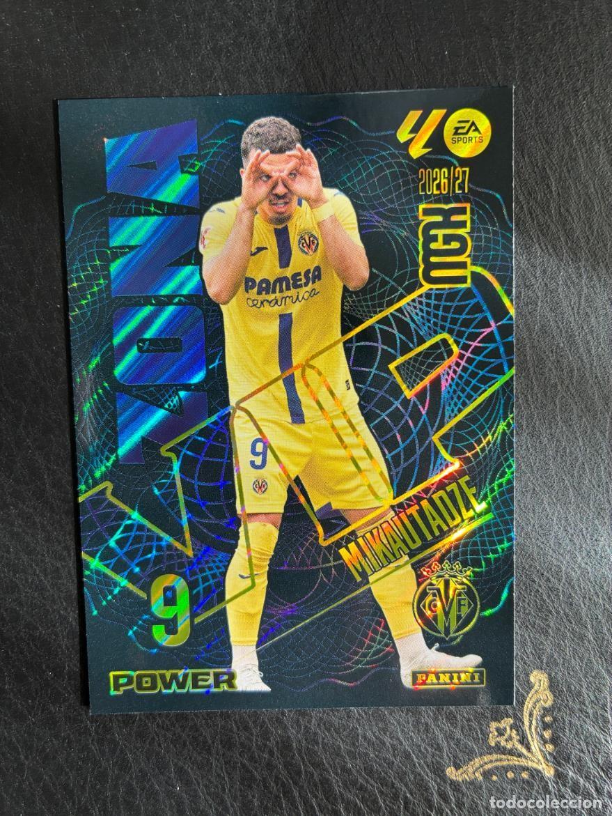 Cartes &agrave; collectionner de Football: 402P MIKAUTADZE ZONA VIP POWER VILLARREAL MEGACRACKS MGK 2026 2027 26 27 PANINI