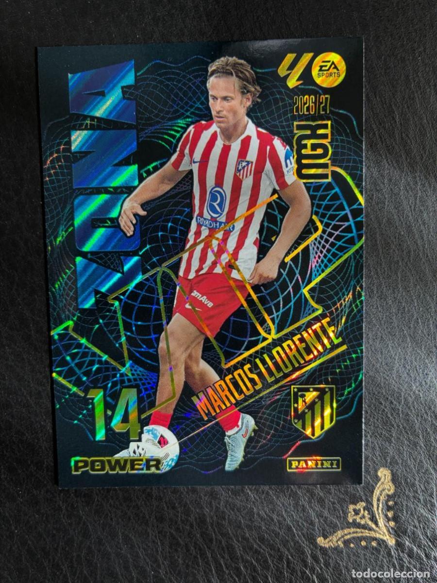 Cromos de f&uacute;tbol: 401P MARCOS LLORENTE ZONA VIP POWER ATLETICO MADRID MEGACRACKS MGK 2026 2027 26 27 PANINI